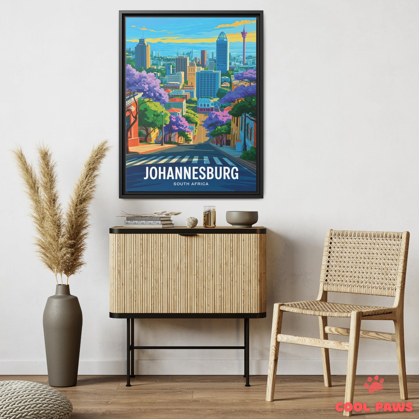 Johannesburg Travel Print | Hillbrow Tower | South Africa