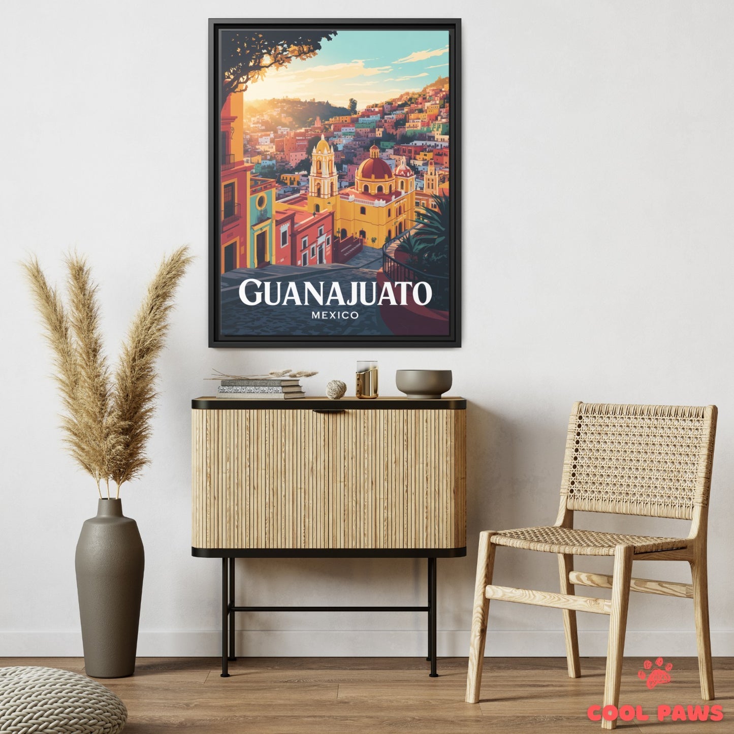 Guanajuato Travel Print | Basilica Colegiata