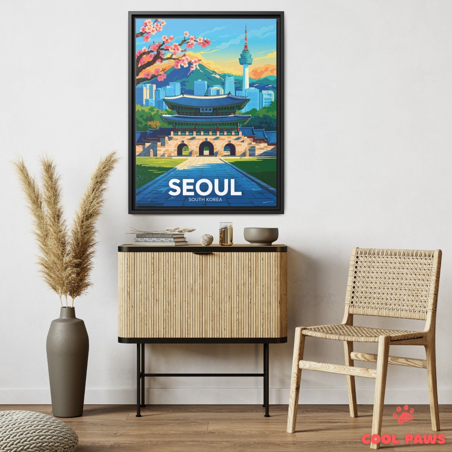 Seoul Travel Print | Gyeongbokgung Palace | Korea