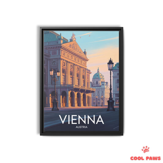 Vienna Travel Print | Austrian State Opera | Austria