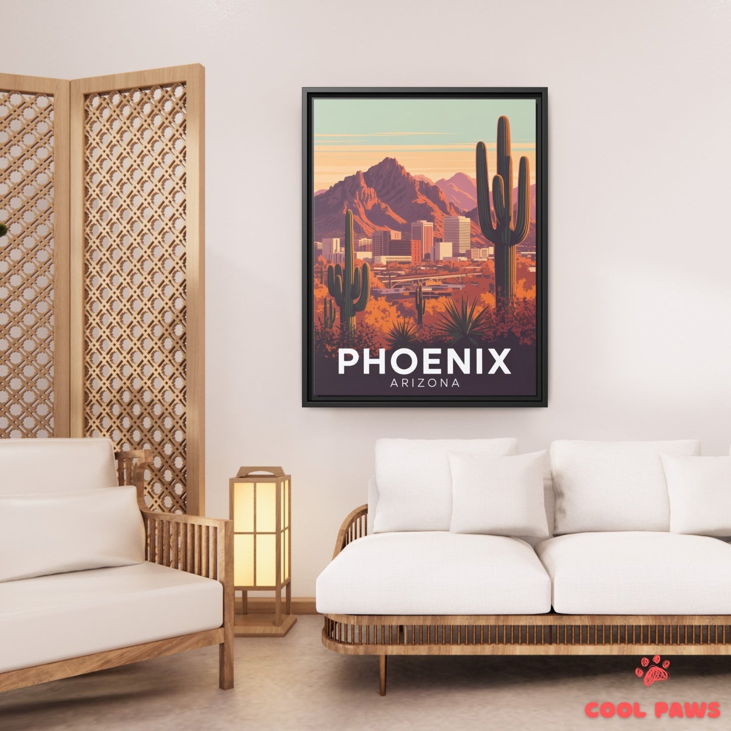 Phoenix Travel Print | Camelback Mountain Arizona