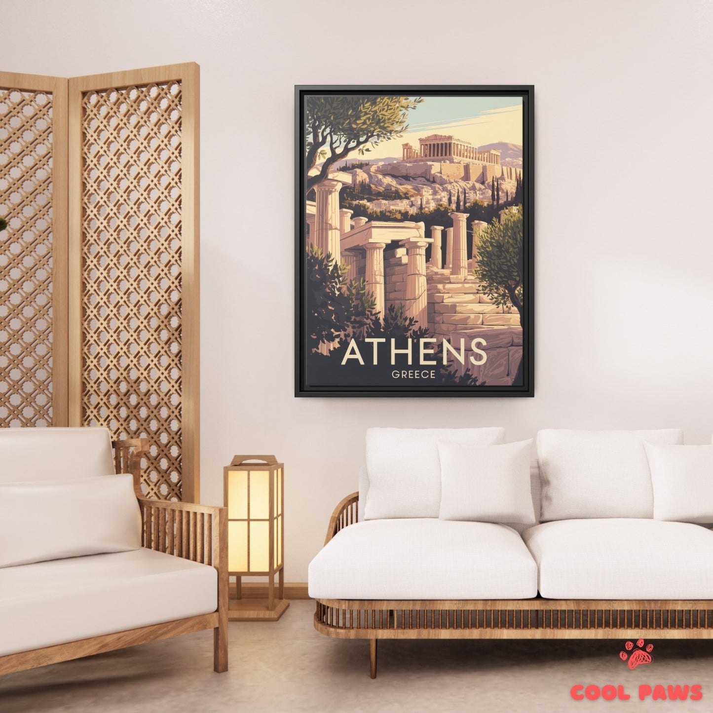 Athens Travel Print | Greek Parthenon | Greece