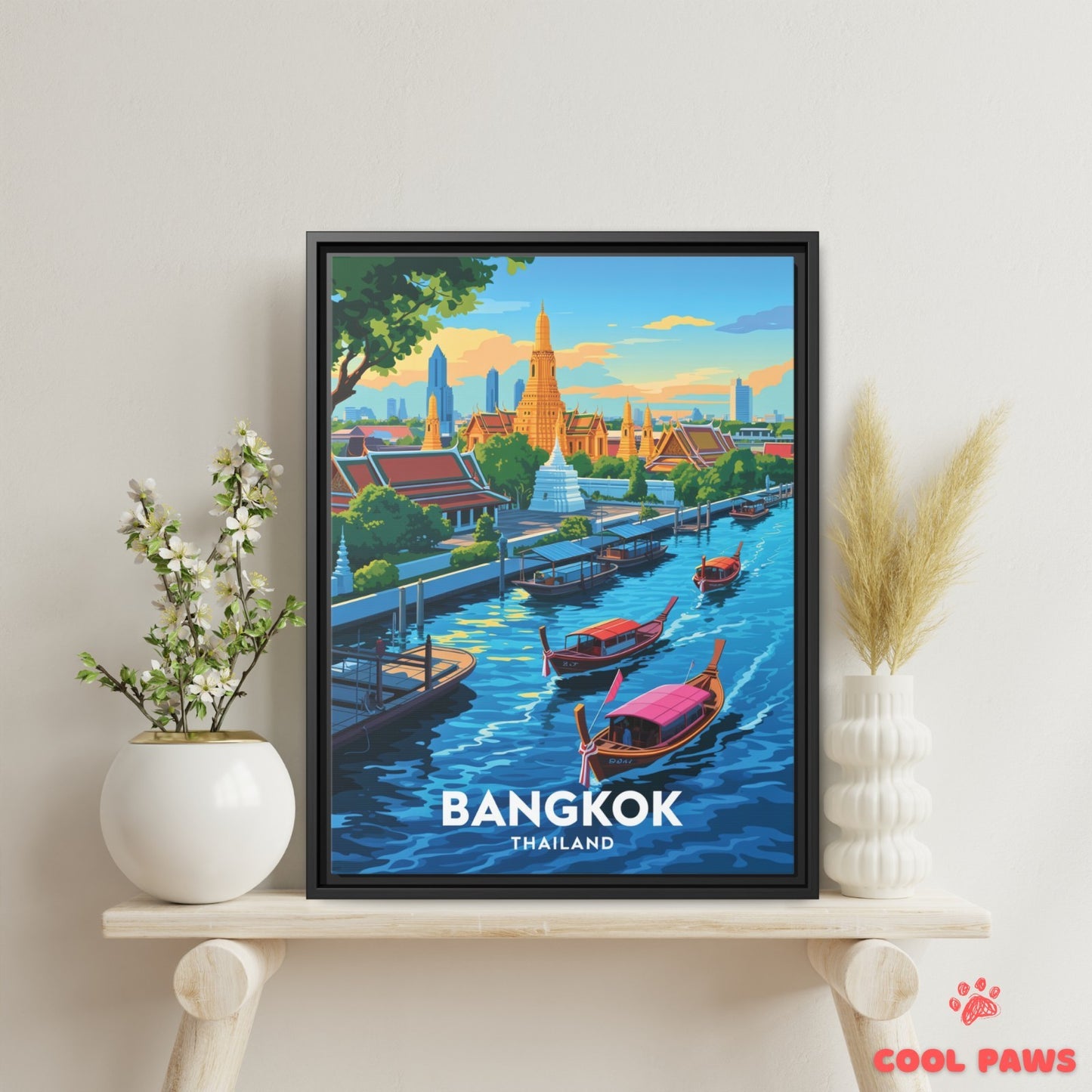 Bangkok Travel Print | The Grand Palace | Thailand