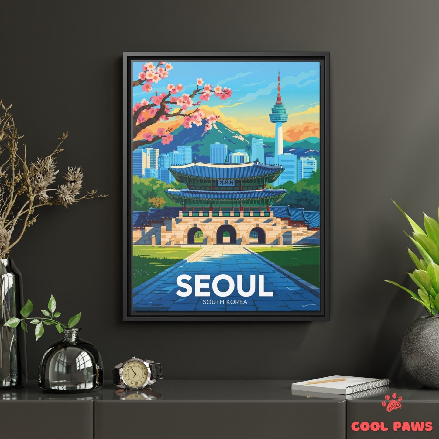 Seoul Travel Print | Gyeongbokgung Palace | Korea