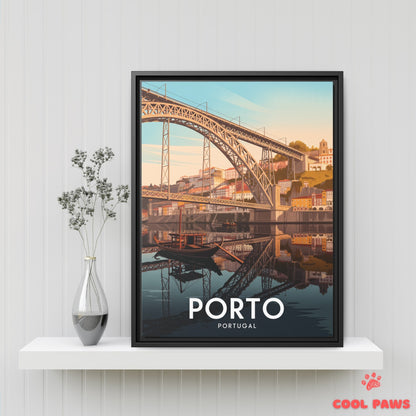Porto Travel Print | Portuguese Dom Luís I Bridge | Portugal