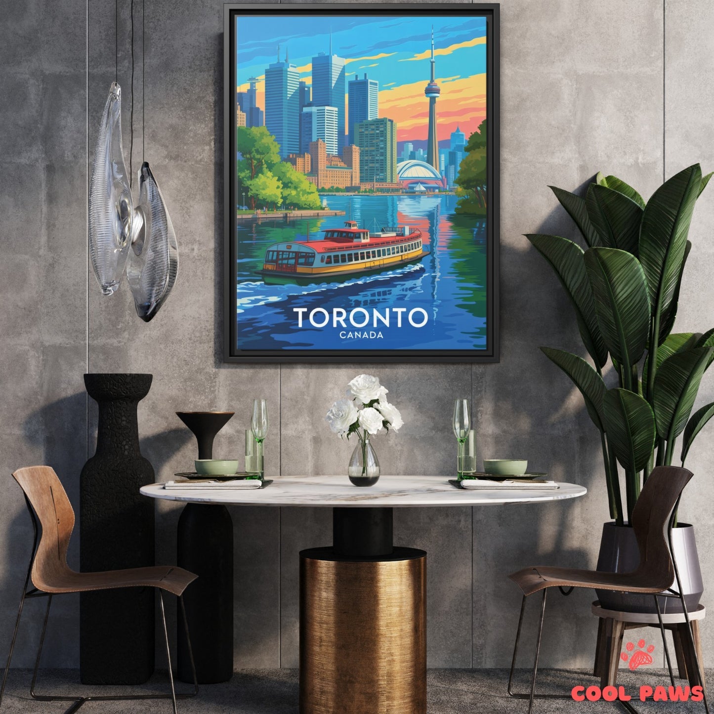 Toronto Travel Print | CN Tower