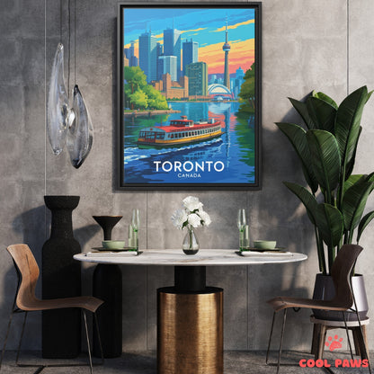 Toronto Travel Print | CN Tower