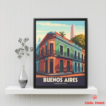 Buenos Aires Travel Print | Caminito Street | Argentina