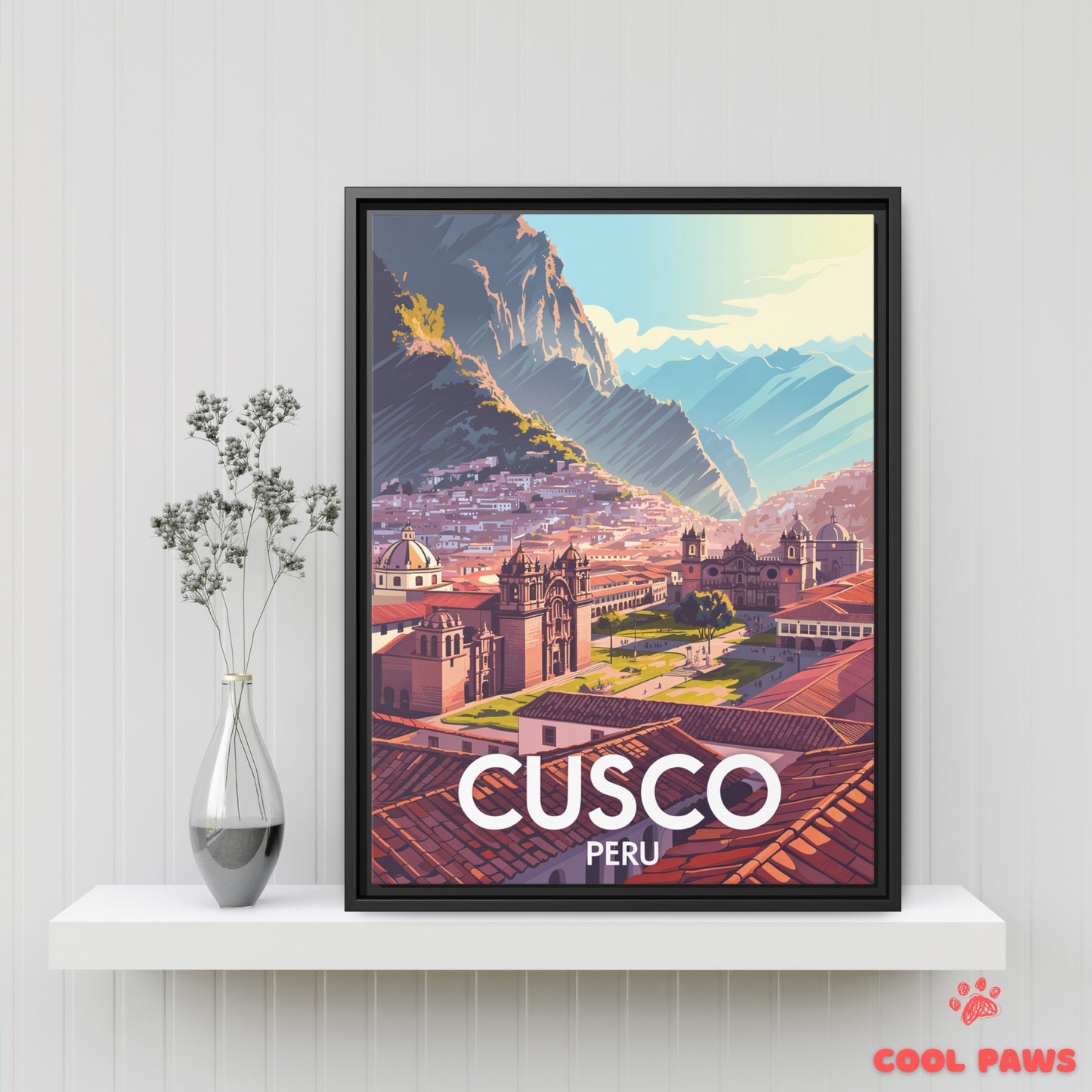 Cusco Travel Print | Plaza de Armas | Peru