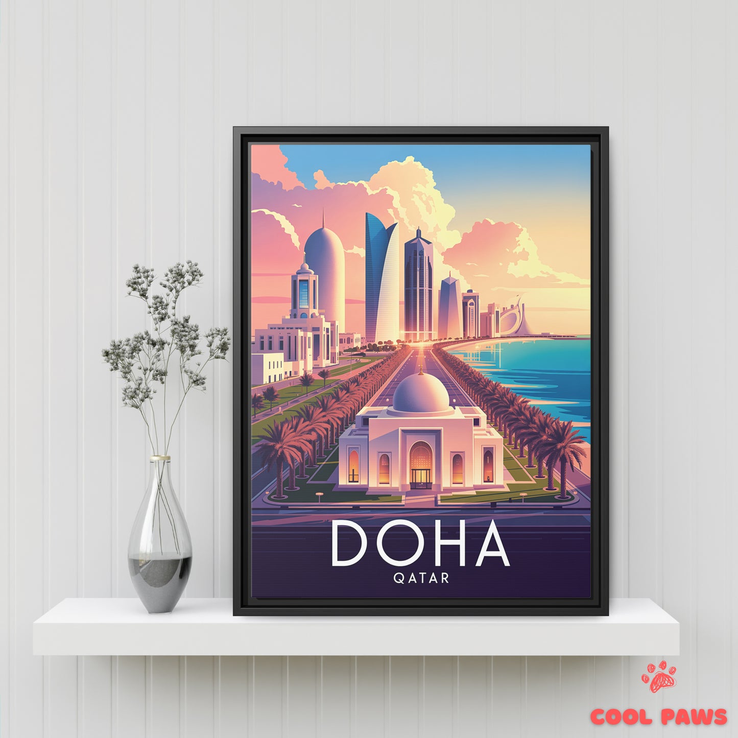 Doha Travel Print | Museum of Islamic Art | Qatar