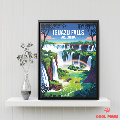 Iguazu Falls Travel Print | Garganta del Diablo | Brazil