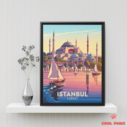 Istanbul Travel Art Print | Hagia Sophia | Turkey