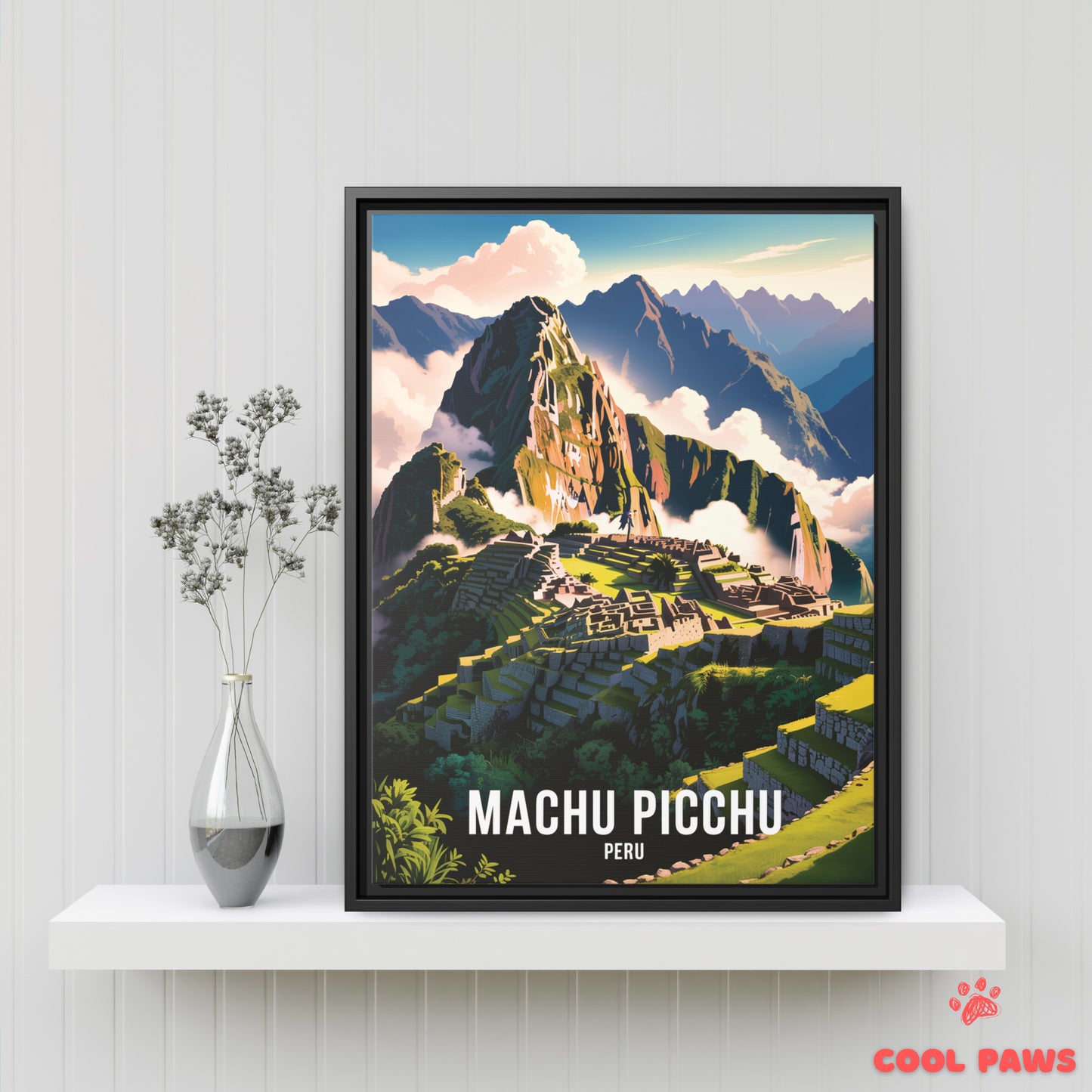 Machu Picchu Travel Print | Machu Picchu | Peru
