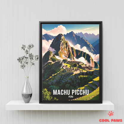 Machu Picchu Travel Print | Machu Picchu | Peru