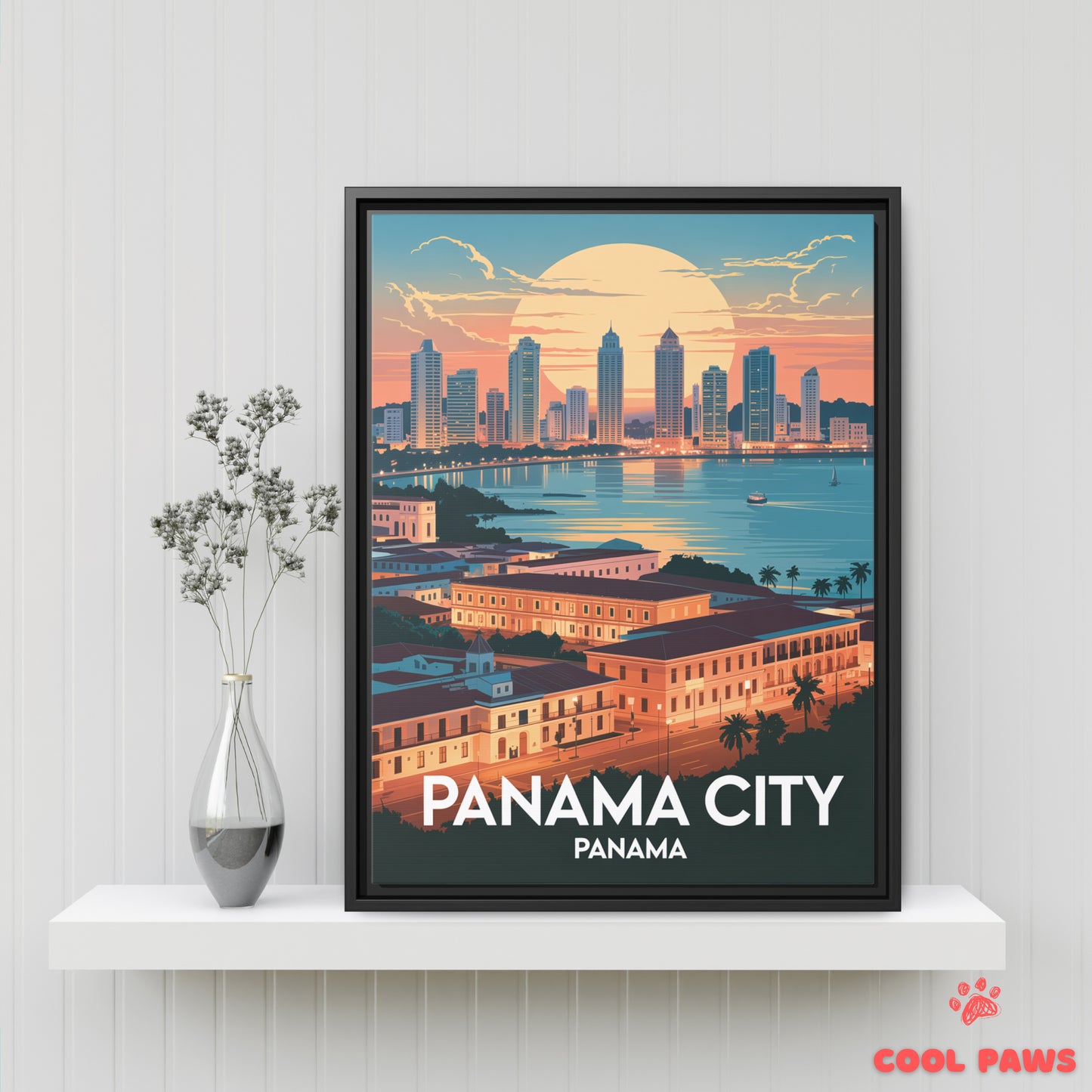 Panama City Travel Print | Casco Viejo | Panama