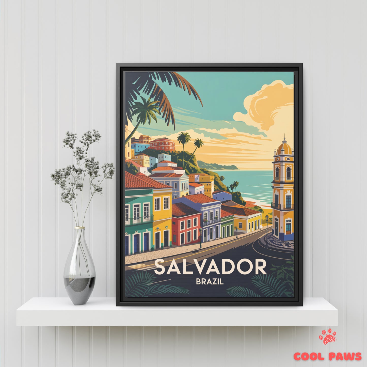 Salvador Travel Print | Pelourinho | Brazil