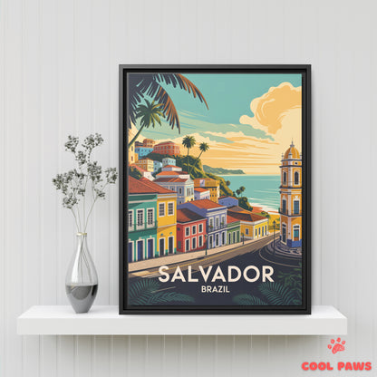 Salvador Travel Print | Pelourinho | Brazil