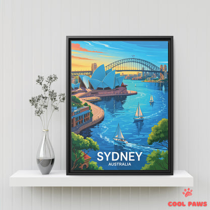 Sydney Travel Print | Sydney Opera House | Australia