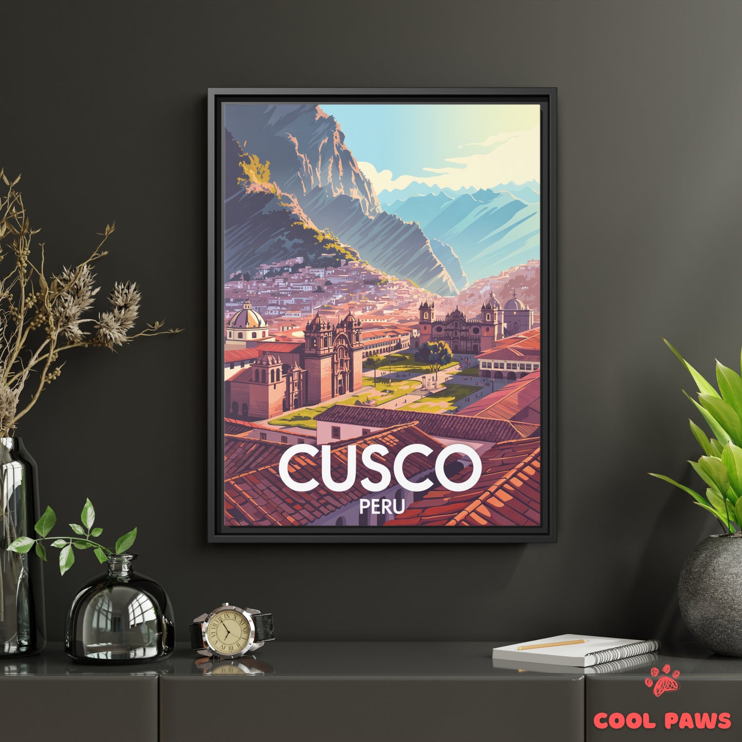 Cusco Travel Print | Plaza de Armas | Peru
