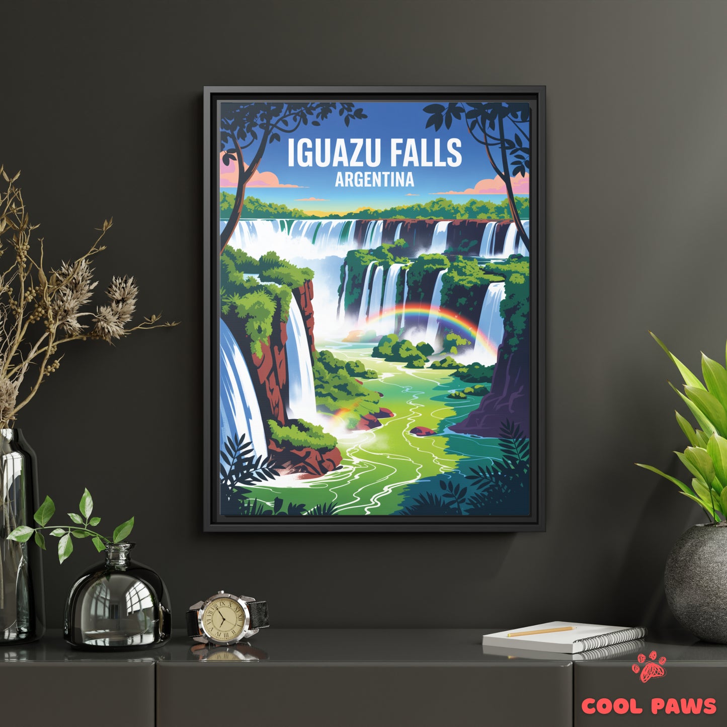 Iguazu Falls Travel Print | Garganta del Diablo | Brazil
