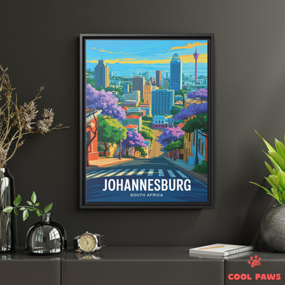 Johannesburg Travel Print | Hillbrow Tower | South Africa