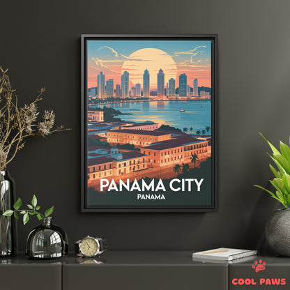Panama City Travel Print | Casco Viejo | Panama