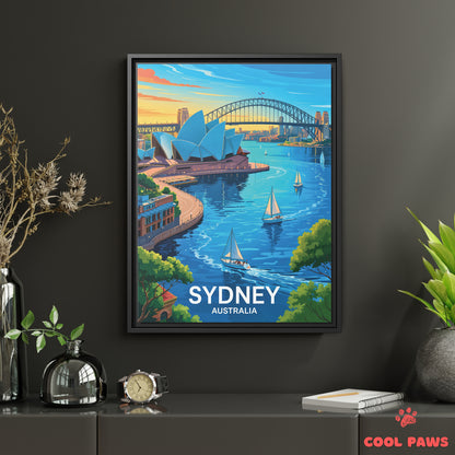 Sydney Travel Print | Sydney Opera House | Australia