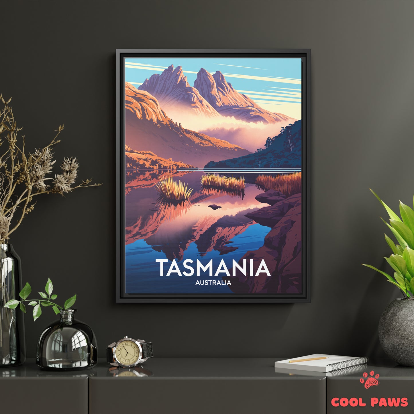 Tasmania Travel Print | Cradle Mountain | Australia
