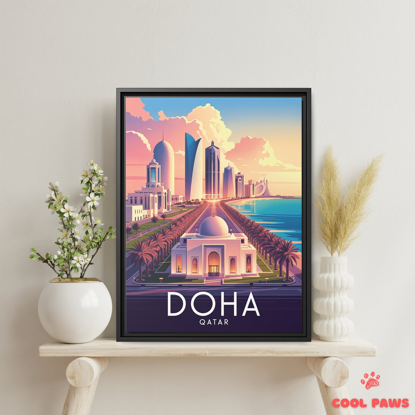 Doha Travel Print | Museum of Islamic Art | Qatar