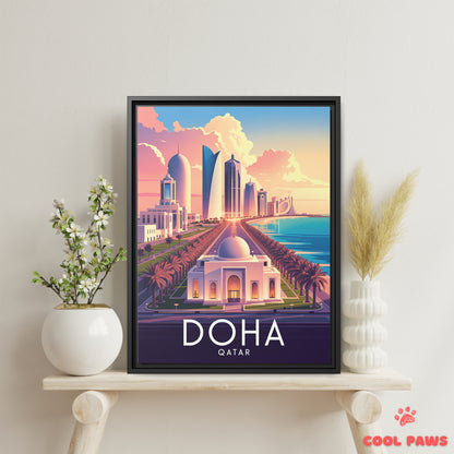 Doha Travel Print | Museum of Islamic Art | Qatar