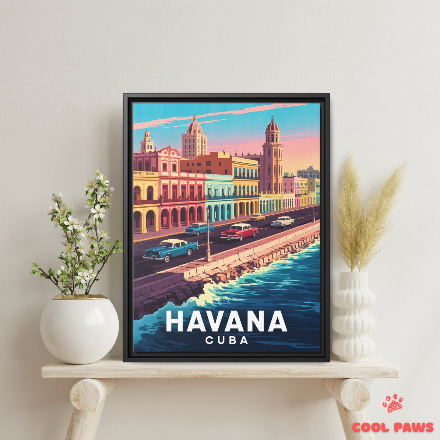 Havana Travel Print | Malecon | Cuba