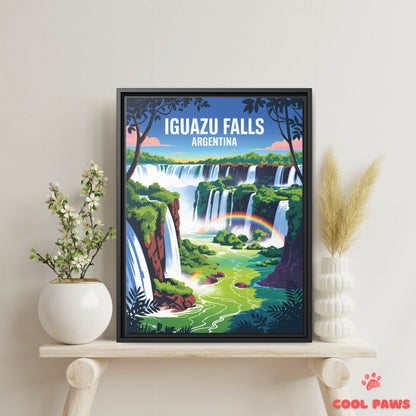 Iguazu Falls Travel Print | Garganta del Diablo | Brazil