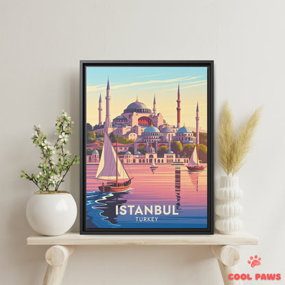 Istanbul Travel Art Print | Hagia Sophia | Turkey