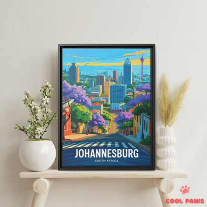 Johannesburg Travel Print | Hillbrow Tower | South Africa
