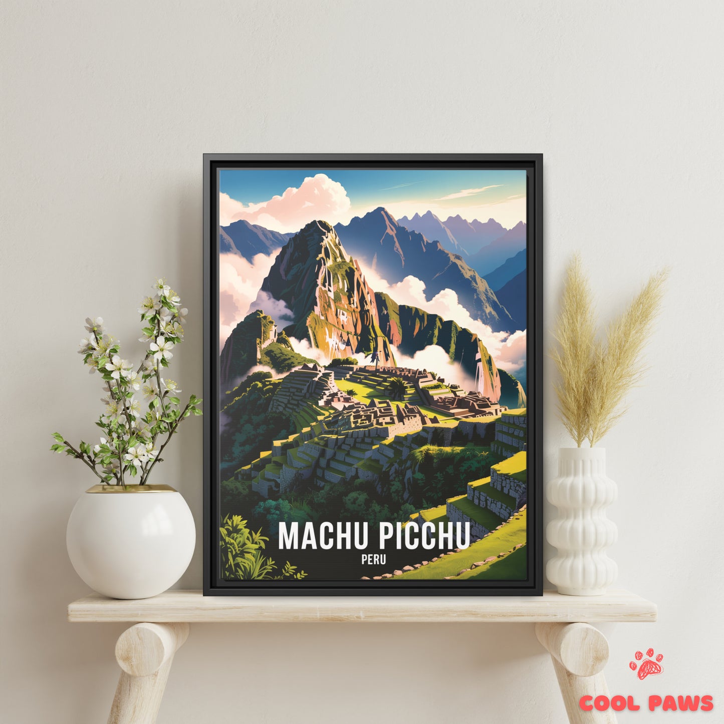 Machu Picchu Travel Print | Machu Picchu | Peru