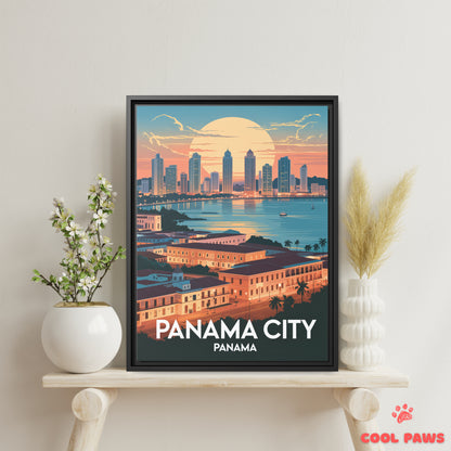 Panama City Travel Print | Casco Viejo | Panama