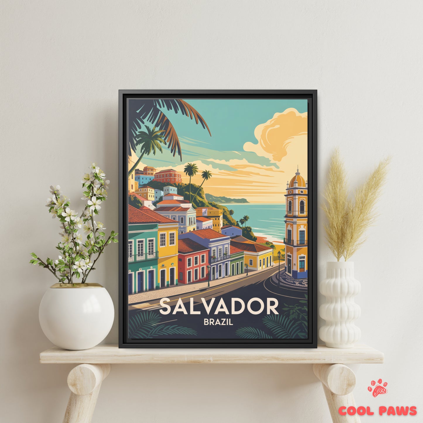 Salvador Travel Print | Pelourinho | Brazil