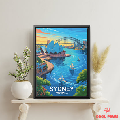 Sydney Travel Print | Sydney Opera House | Australia