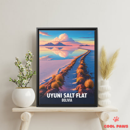 Uyuni Salt Flat Travel Print | Uyuni Salt Flats | Bolivia