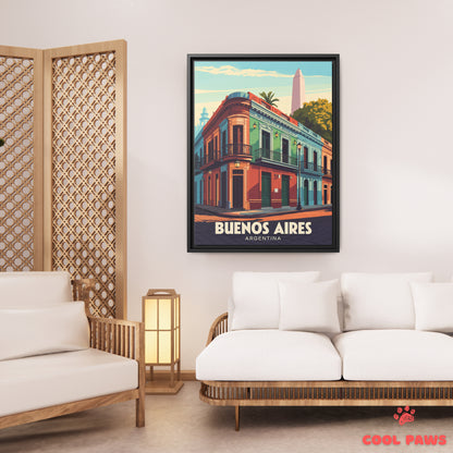 Buenos Aires Travel Print | Caminito Street | Argentina