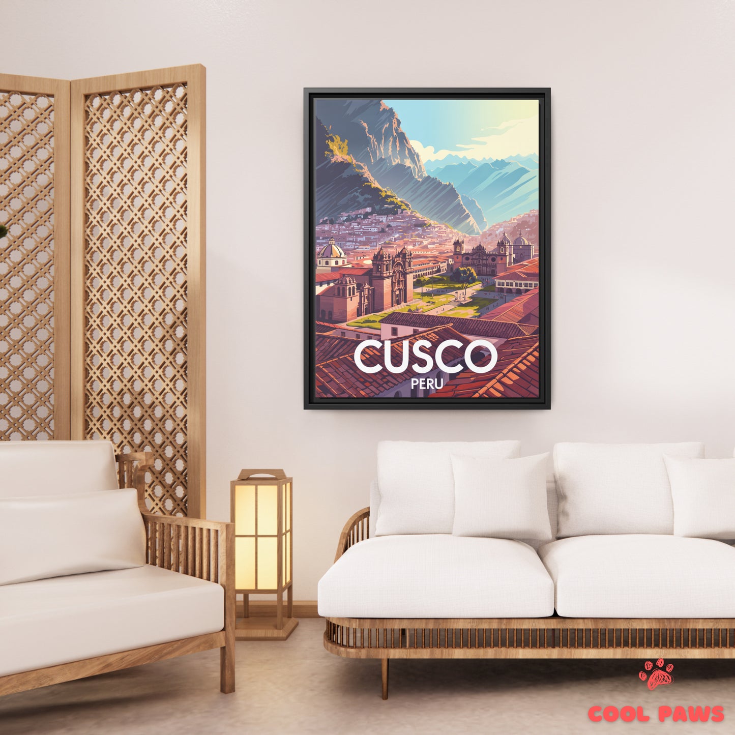 Cusco Travel Print | Plaza de Armas | Peru