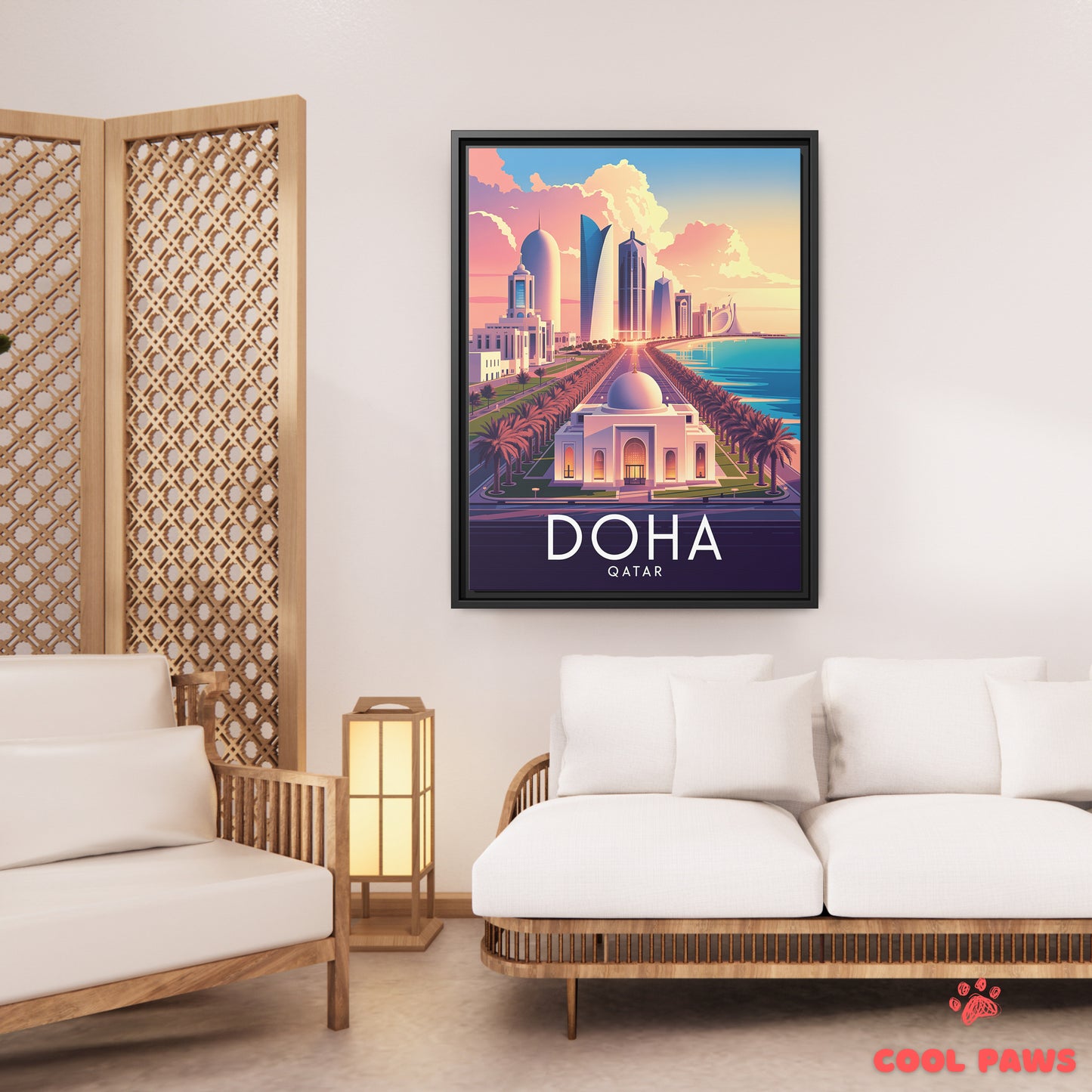 Doha Travel Print | Museum of Islamic Art | Qatar