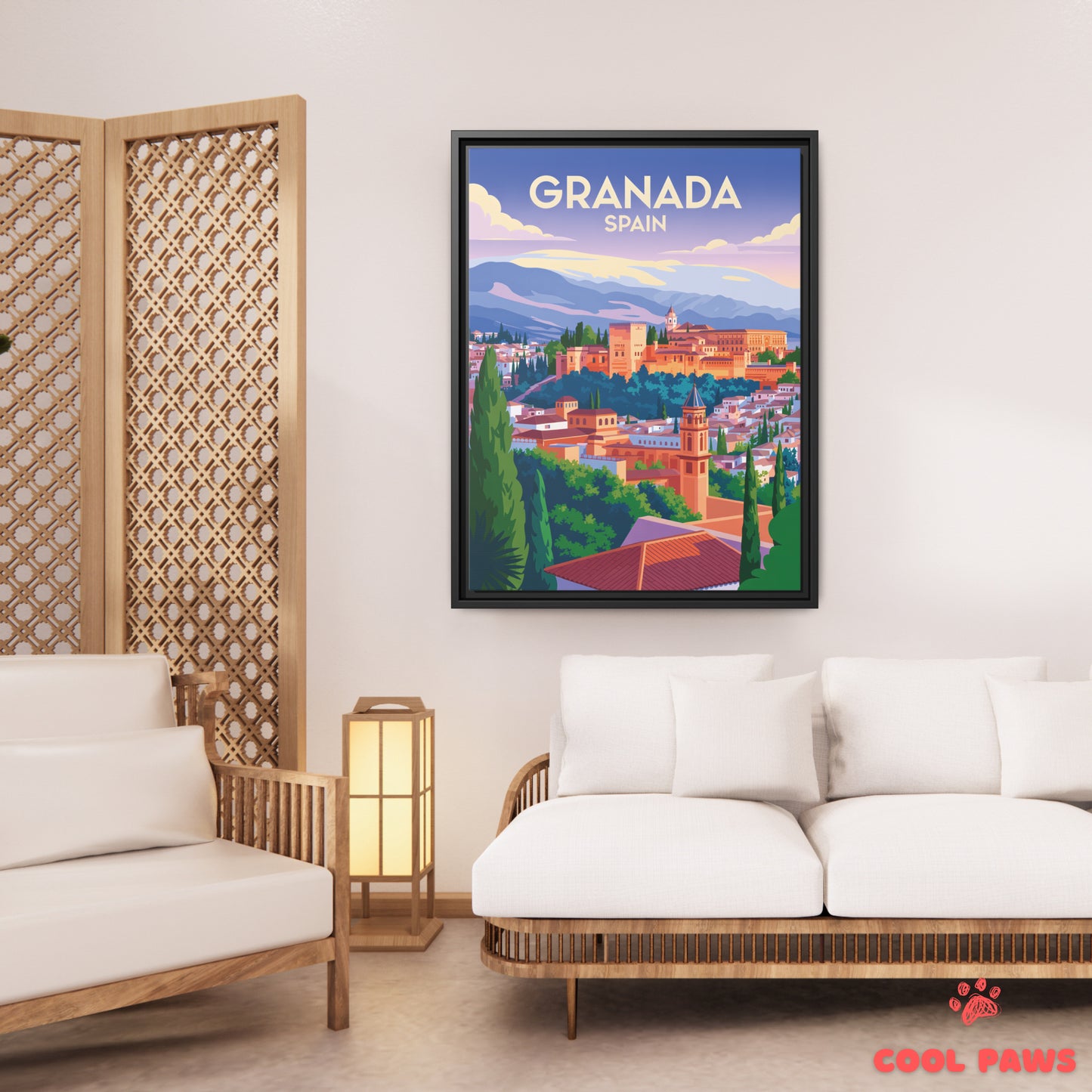 Granada Travel Print | Spanish Alhambra | Spain