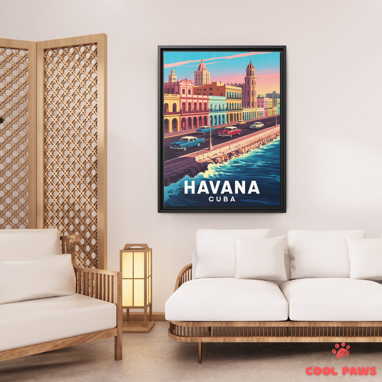 Havana Travel Print | Malecon | Cuba