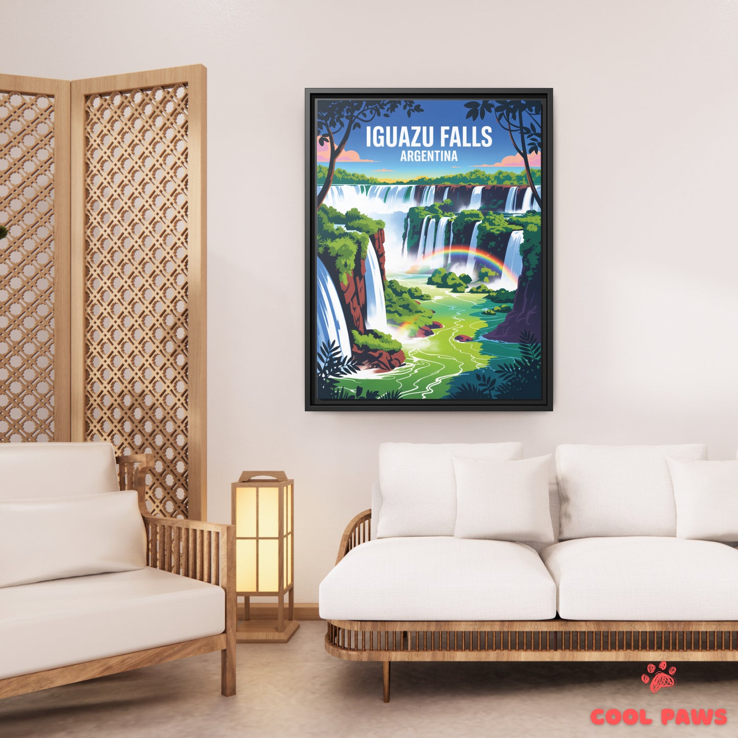 Iguazu Falls Travel Print | Garganta del Diablo | Brazil