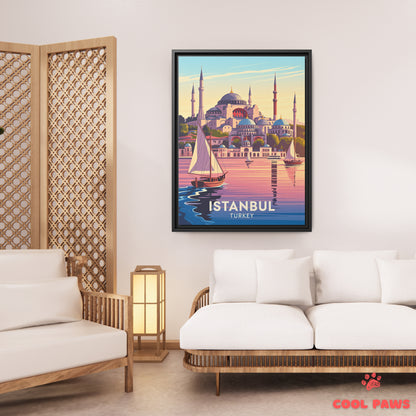 Istanbul Travel Art Print | Hagia Sophia | Turkey