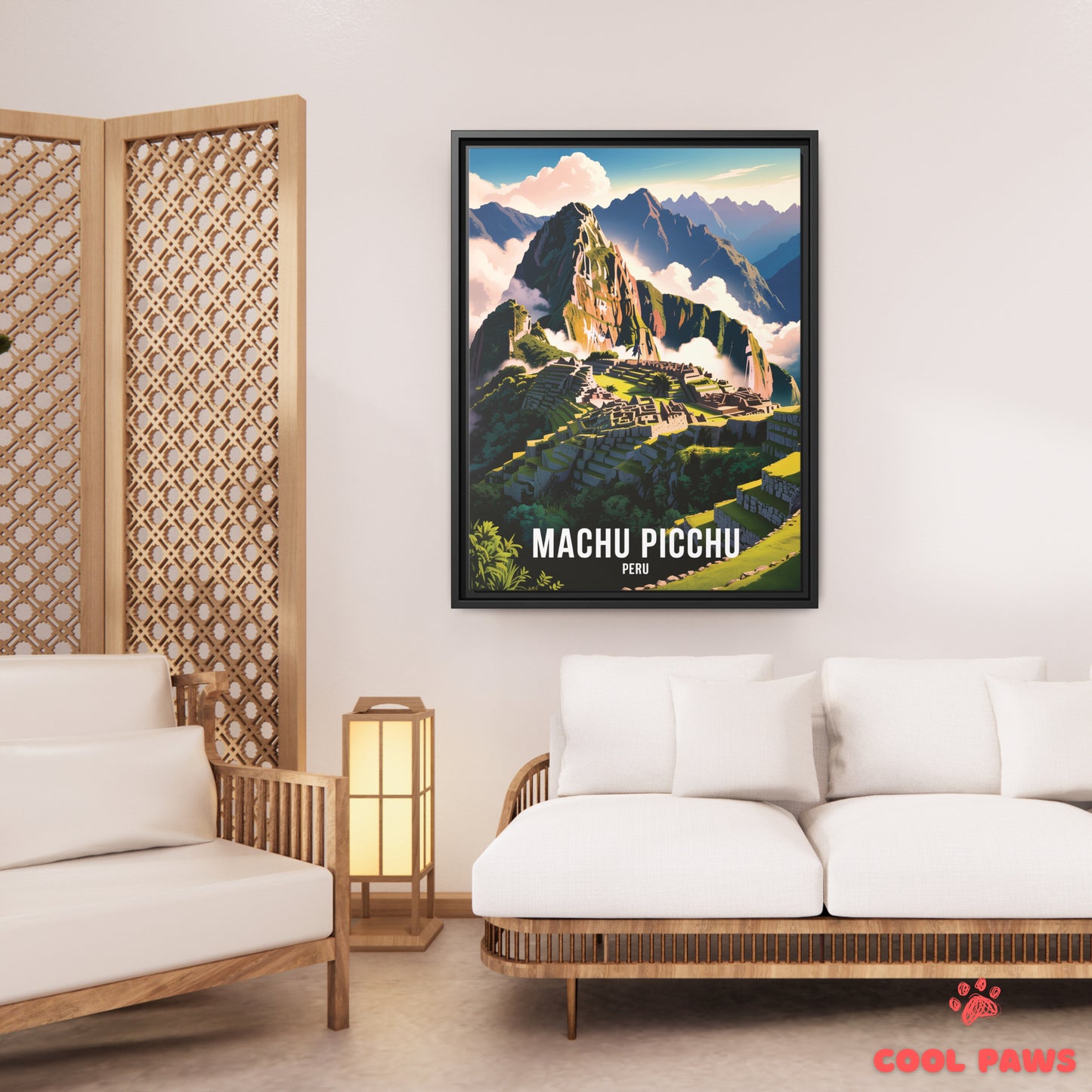 Machu Picchu Travel Print | Machu Picchu | Peru