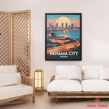 Panama City Travel Print | Casco Viejo | Panama