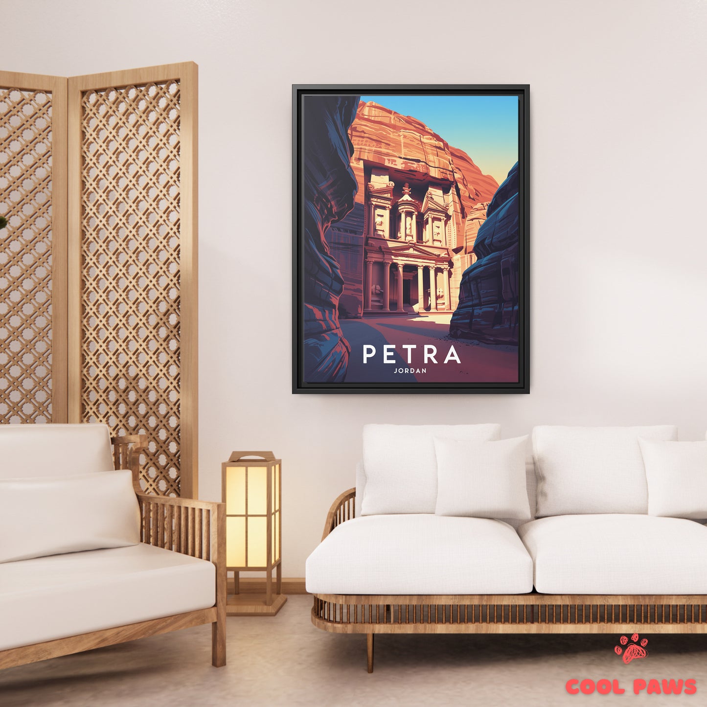 Petra Travel Print | The Treasury (Al Khazneh) | Jordan