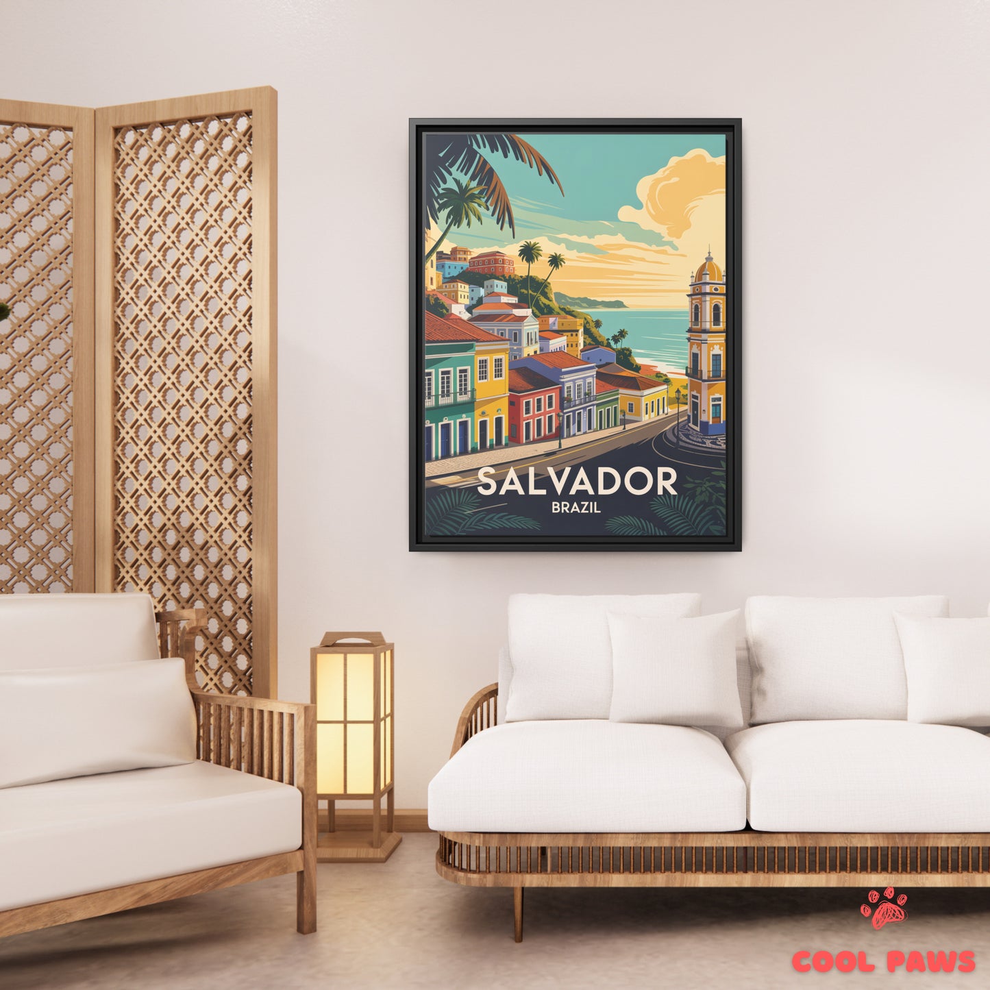 Salvador Travel Print | Pelourinho | Brazil